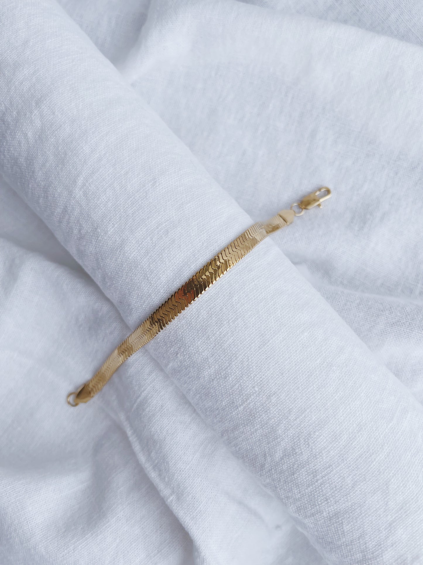 Snake Herringbone Bracelet