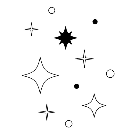 black and white shining sparkles illustration